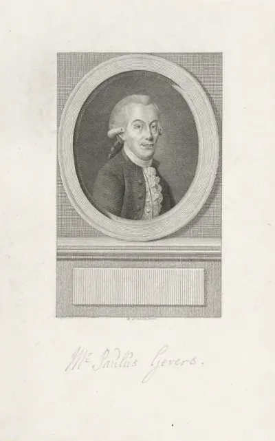 Portret van Paulus Gevers