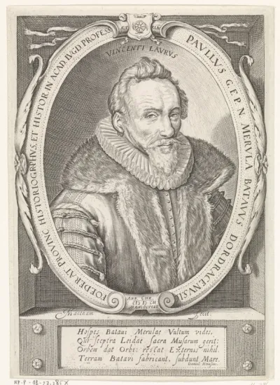 Portret van Paulus Merula