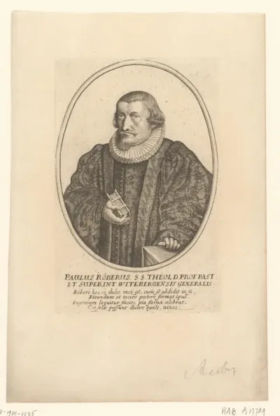 Portret van Paulus Röber
