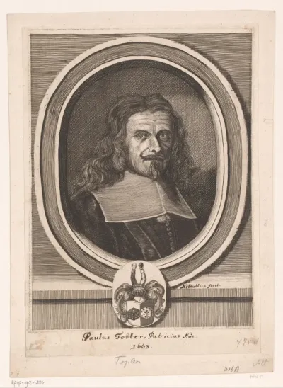 Portret van Paulus Topler