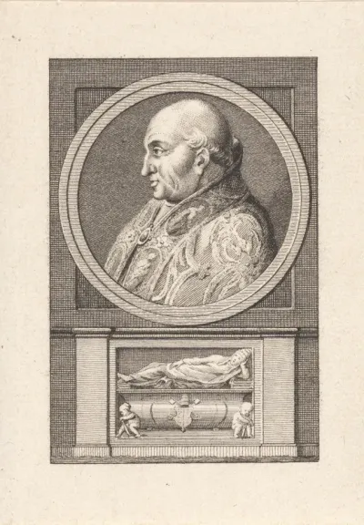 Portret van paus Adrianus VI