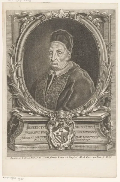 Portret van paus Benedictus XIII