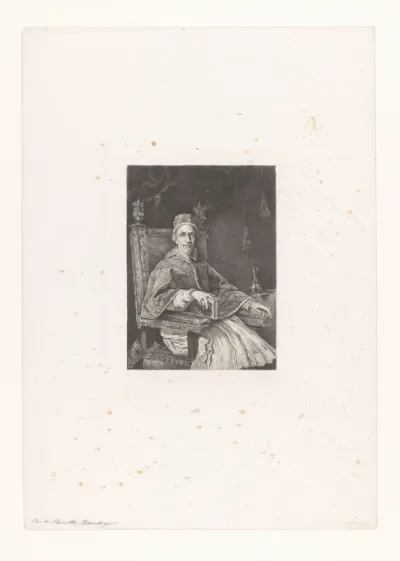 Portret van paus Clemens IX