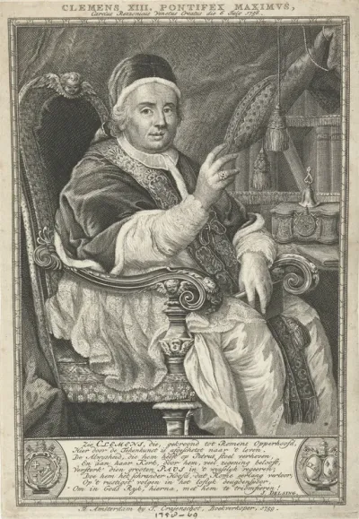 Portret van paus Clemens XIII