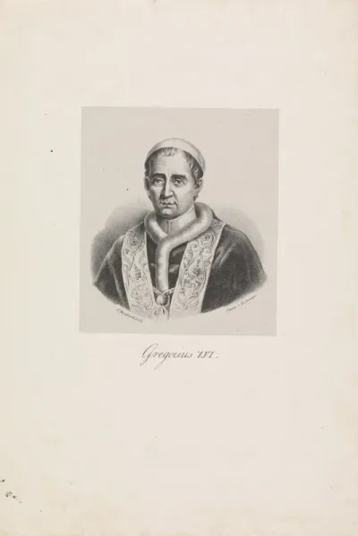 Portret van paus Gregorius XVI
