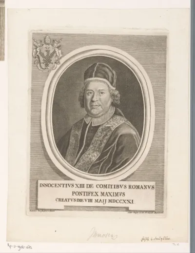 Portret van paus Innocentius XIII