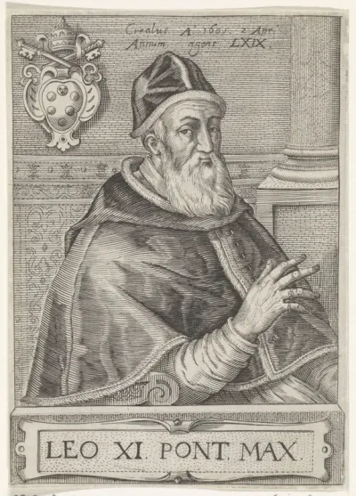 Portret van paus Leo XI