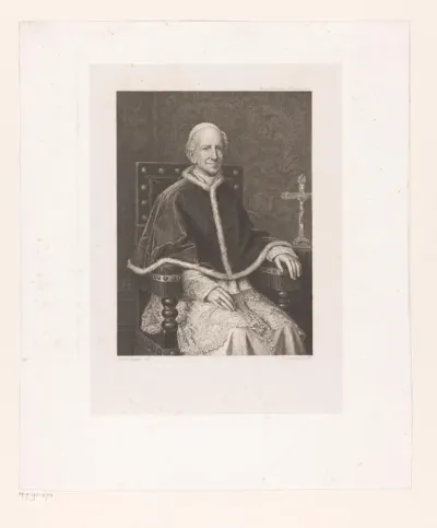 Portret van paus Leo XIII