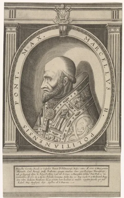 Portret van paus Marcellus II