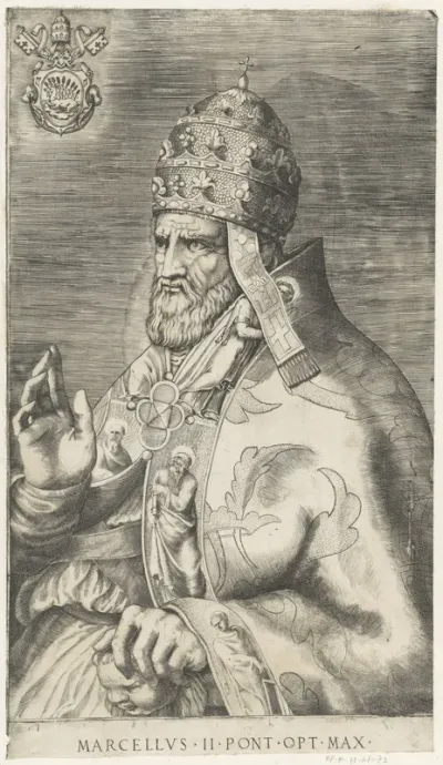 Portret van paus Marcellus II