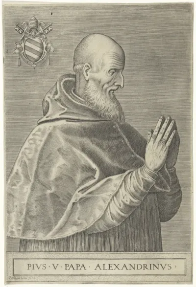 Portret van paus Pius V