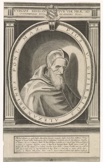 Portret van paus Pius V