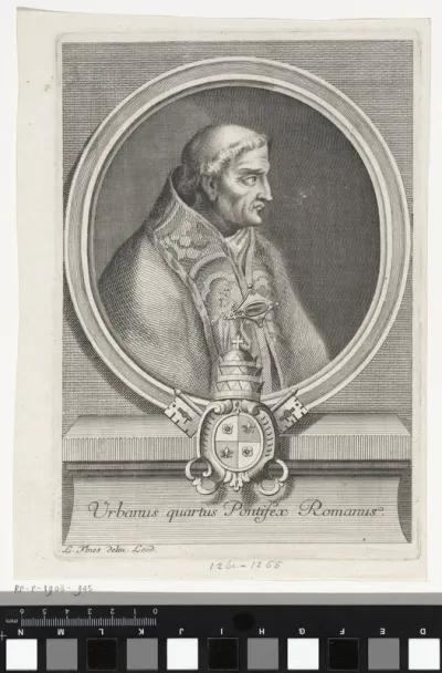 Portret van paus Urbanus IV