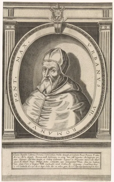 Portret van paus Urbanus VII