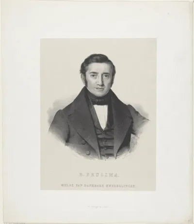 Portret van pedagoog Berend Brugsma