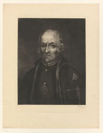 Portret van Pedro Calderón de la Barca