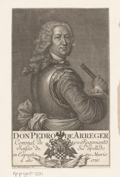 Portret van Pedro de Arregger