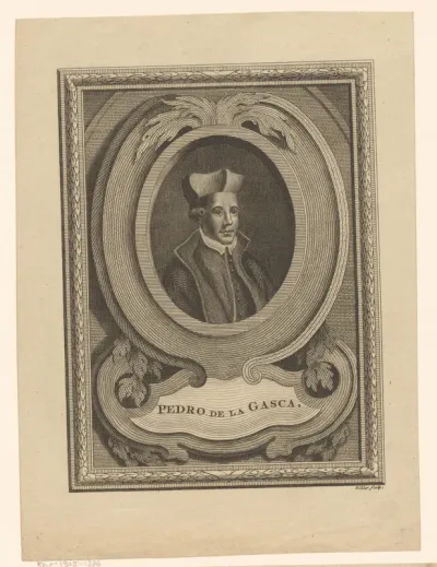 Portret van Pedro de la Gasca