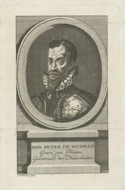 Portret van Pedro Enriquez Gusman