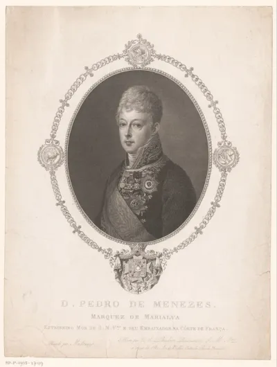 Portret van Pedro José de Meneses Coutinho