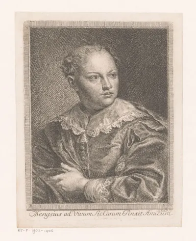 Portret van Pedro Rodríguez de Campomanes