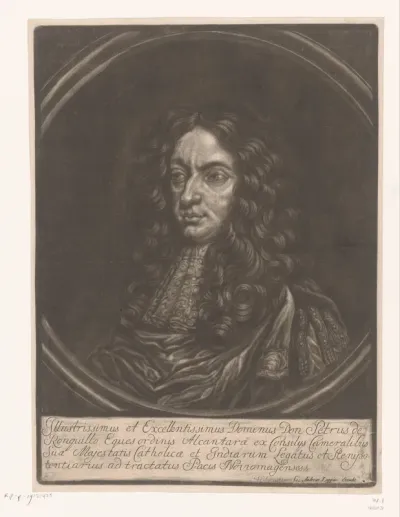 Portret van Pedro Ronquillo Briceño
