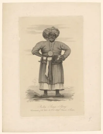 Portret van Peerboy Seemjee Syrang
