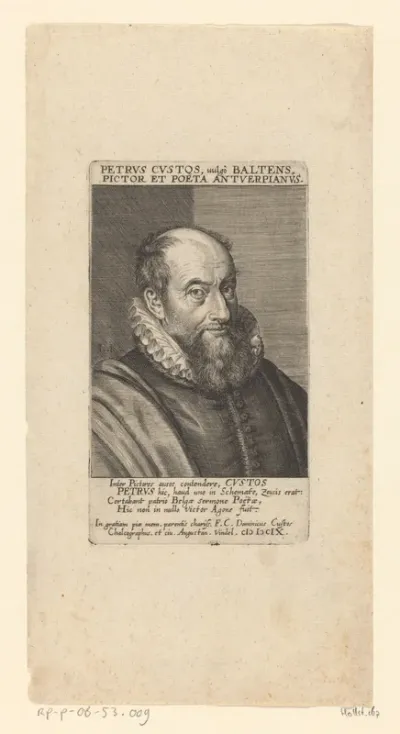 Portret van Peeter Baltens