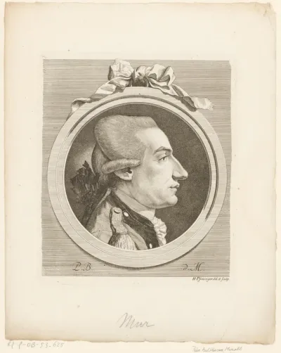 Portret van Peter Balthasar von Muralt