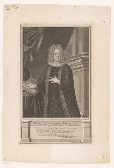 Portret van Peter Conrad Bärtling