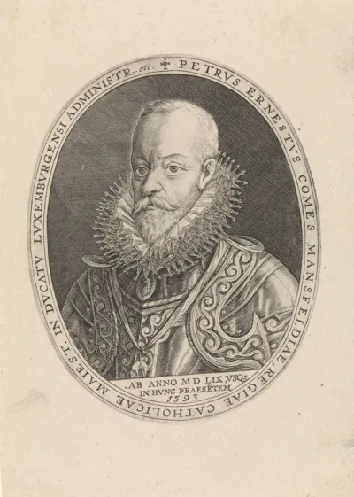 Portret van Peter Ernst (I), graaf van Mansfeld