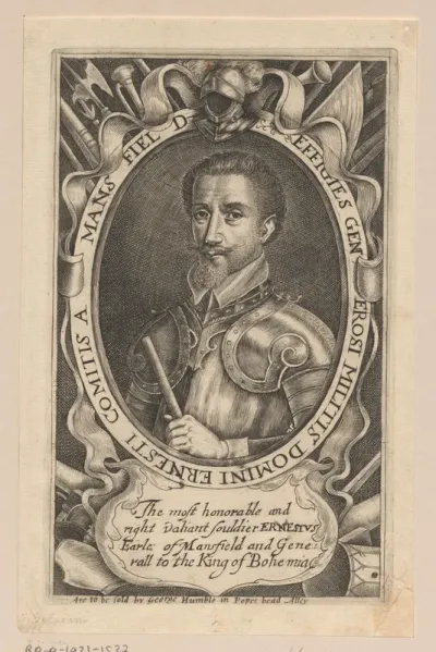 Portret van Peter Ernst II van Mansfeld