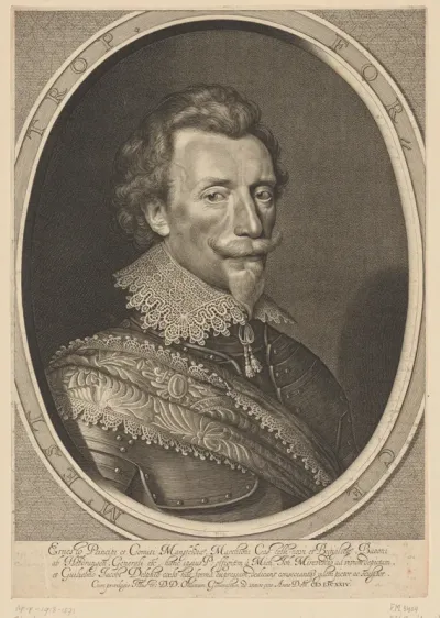 Portret van Peter Ernst II van Mansfeld