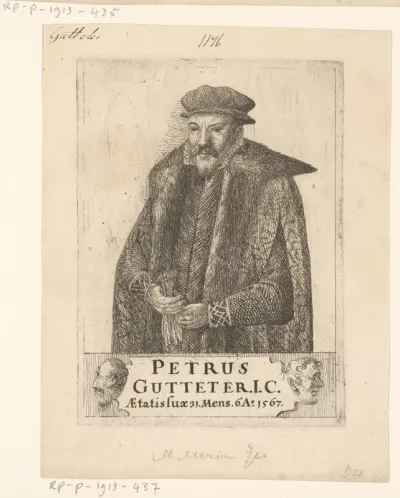 Portret van Peter Gutthäter