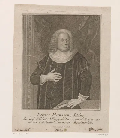 Portret van Peter Hanssen