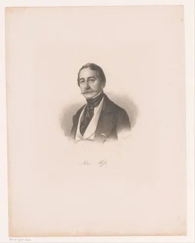 Portret van Peter Heinrich Lambert von Hess