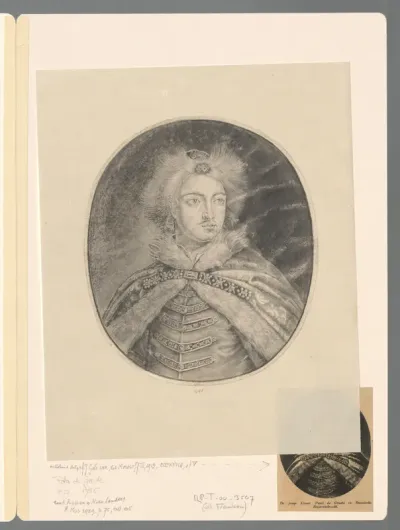 Portret van Peter I de Grote, tsaar van Rusland