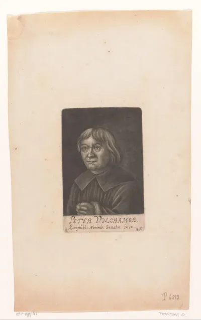 Portret van Peter (I) Volckamer