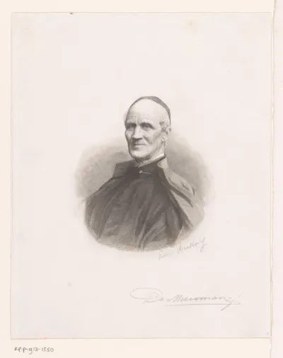Portret van Peter Jan Beckx