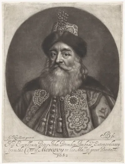 Portret van Peter John Potemkin