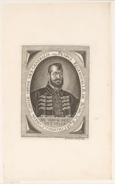 Portret van Péter Keglevich