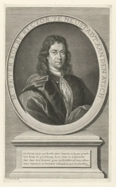 Portret van Peter Kolb