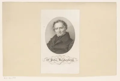 Portret van Peter Krukenberg