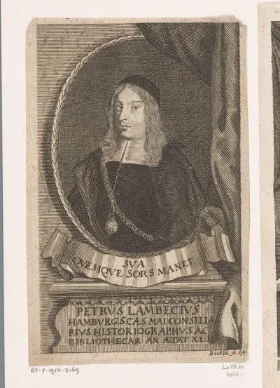 Portret van Peter Lambeck