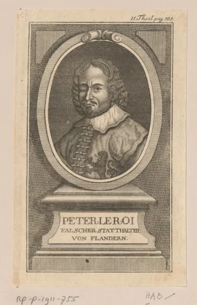 Portret van Peter Le Roi