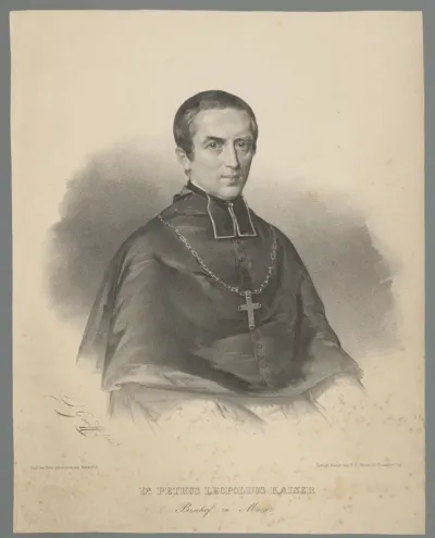 Portret van Peter Leopold Kaiser