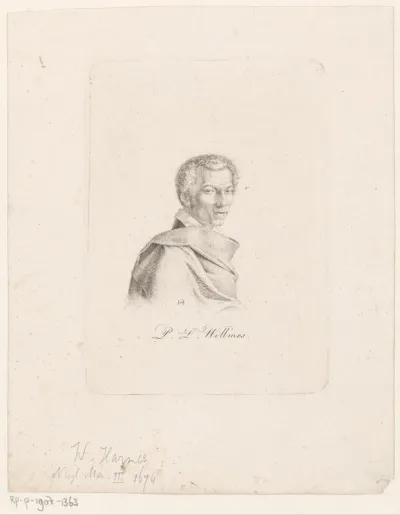 Portret van Peter Ludwig Willmes