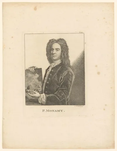 Portret van Peter Monamy