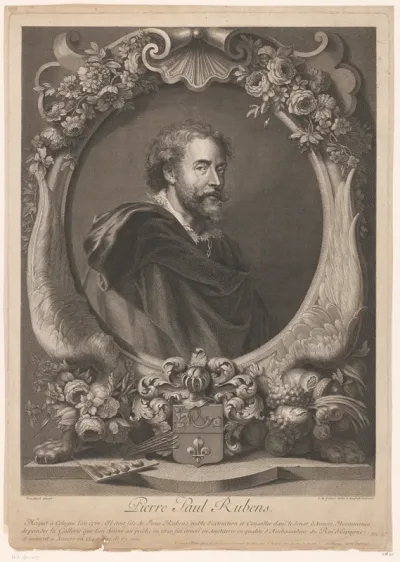 Portret van Peter Paul Rubens