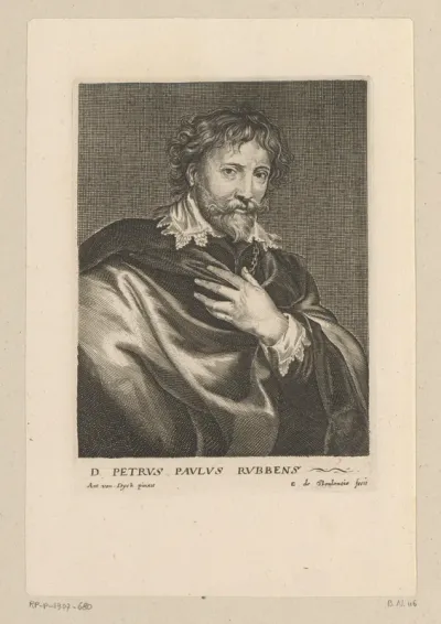 Portret van Peter Paul Rubens